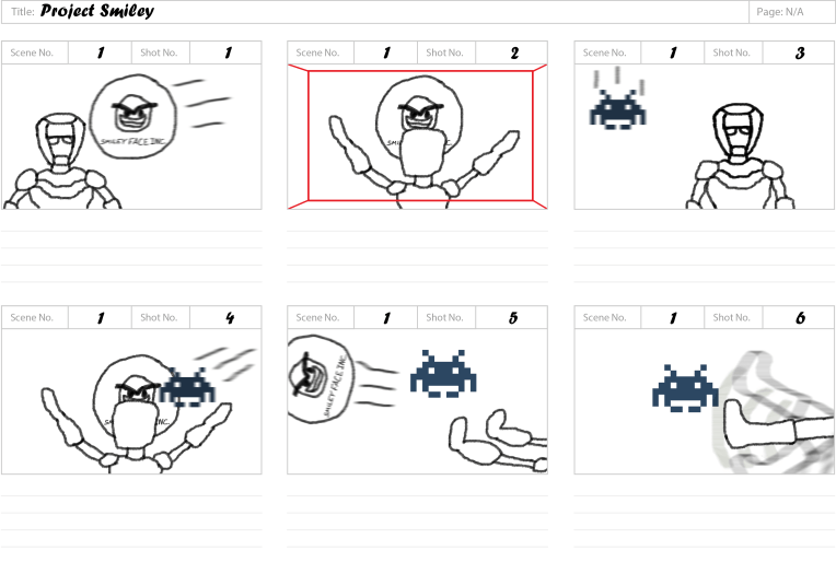Synoptic Animation Storyboard